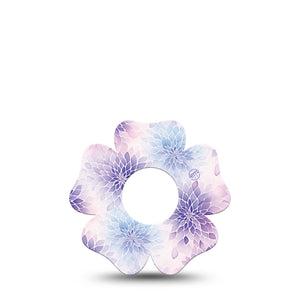 ExpressionMed Wisteria Fade Infusion Flower, 5-Pack Periwinkle petals Best Covers For Insulin Pump