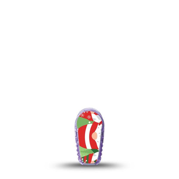 ExpressionMed Holiday Gnomies Dexcom G6 Sticker Single Sticker Only Christmas Gnomie Friends, Vinyl Decoration Continuous Glucose Monitor Design