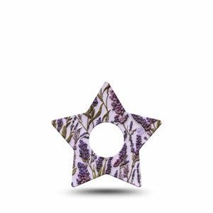 ExpressionMed Stitched Bloom Freestyle Libre 3 and Libre 3 Plus Star, Single Tape Threaded florals Best Covers for CGM