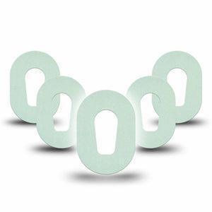 ExpressionMed Mint Green Dexcom G6 Mini Tape, 5-Pack Tape Basic Color, Adhesive Tape CGM Design