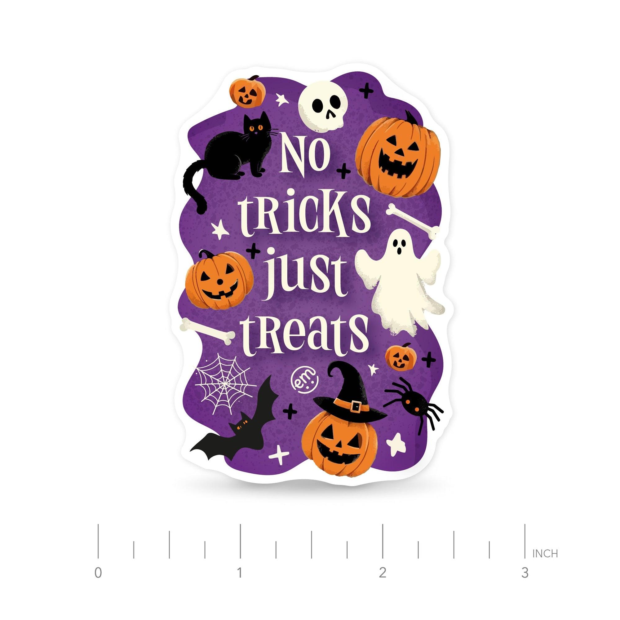 ExpressionMed Happy Halloween Decal Sticker Classic Halloween Theme  Decal Sticker Only