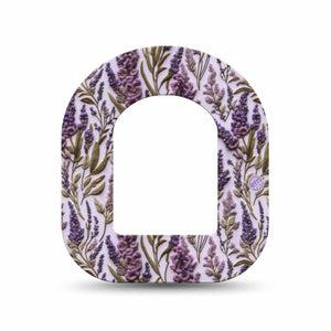 ExpressionMed Stitched Bloom Omnipod Mini, Single Tape Textile blooms Accessories For Pump