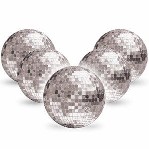 ExpressionMed Mirror Ball Dexcom G7 and Dexcom Stelo Glucose Biosensor System OverPatch, 5-Pack Disco ball inspired Patch for Continuous Glucose Monitor