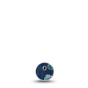 ExpressionMed Seahorse Freestyle Libre 3 and Libre 3 Plus Sticker, Single Sticker nautical sea life Waterproof Adhesive Tape for CGM
