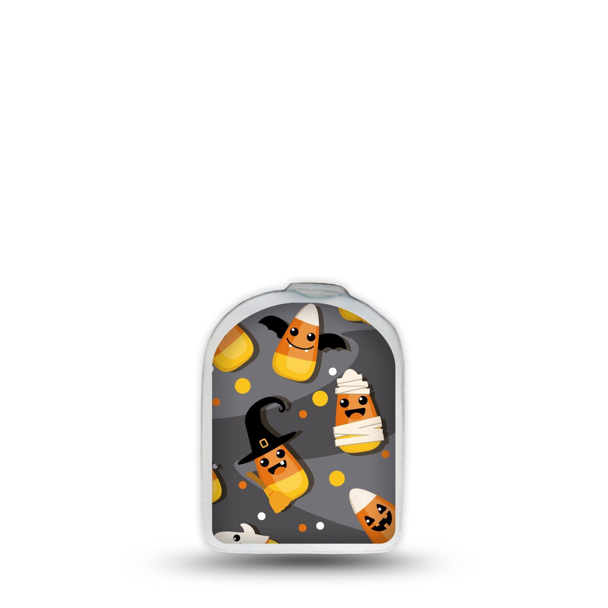 ExpressionMed Candy Corn Omnipod Surface Center Sticker Single Sticker Halloween Treat Vinyl Decoration Pump Design