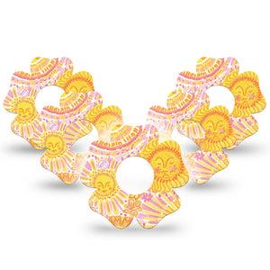 ExpressionMed Bright Sunshine Infusion Flower, 10-Pack bright sunshine design Fixing Ring Patch For Pump