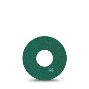ExpressionMed Forest Green Infusion Set Tape, 5-Pack Tape Pantone Color, Overlay Patch Continuous Glucose Monitor Design