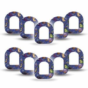 ExpressionMed Wizarding World Omnipod Mini, 10-Pack Harry Potter creature pattern Sensor Decoration For Pump