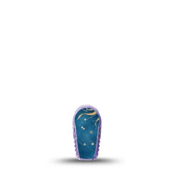 ExpressionMed Mystic Skies Dexcom G6 Sticker, Single Sticker Moody sky Decorative Adhesive Tape for CGM