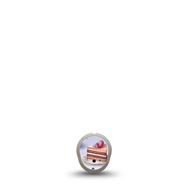 ExpressionMed Floral Tea Party Dexcom G7 Sticker, Dexcom Stelo Glucose Biosensor System, Single Sticker Only Tea Time Party, Vinyl Decoration Continuous Glucose Monitor Design