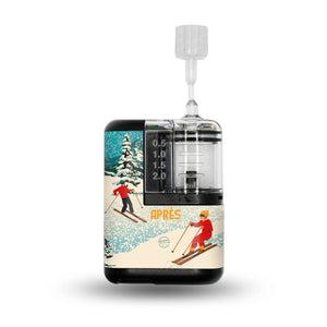 ExpressionMed Retro Winter Tandem Mobi Sticker Single Sticker Only Classic Winter, Vinyl Decoration CGM Design