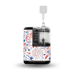 ExpressionMed Firework Doodles Tandem Mobi Sticker Single Sticker Only Doodle Sparks, Vinyl Decoration Pump Design