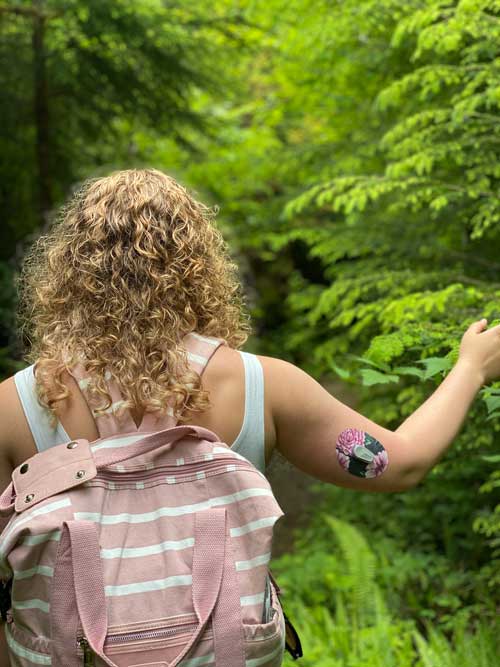 CGM patches that stay on