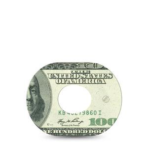 ExpressionMed Feeling $100 Dexcom G7 Tape, Dexcom Stelo Glucose Biosensor System, Single Tape Popping Fourth Of July Stars, Overlay Tape CGM Design