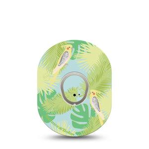 Dexcom Snail Sticker ExpressionMed Cockatiels Dexcom G7 Transmitter Sticker