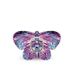 ExpressionMed Crystal Butterfly Dexcom G7 and Dexcom Stelo Glucose Biosensor System Butterfly, Single Tape and Sticker, crystal butterfly pattern Overlay Tape for CGM