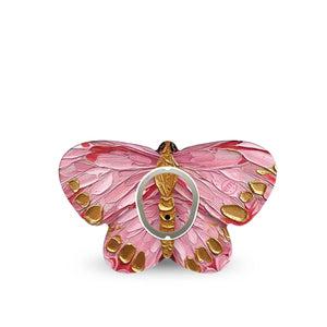 ExpressionMed Pink Paint Butterfly Dexcom G7 and Dexcom Stelo Glucose Biosensor System Butterfly, Single Tape and Sticker pink butterfly pattern Overlay Tape for CGM