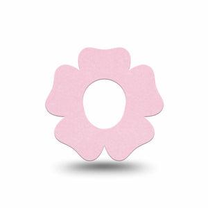 ExpressionMed Baby Pink Dexcom G7 Flower Shape Tape, Dexcom Stelo Glucose Biosensor System, Single Tape Light Cute Pink, Plaster CGM Design
