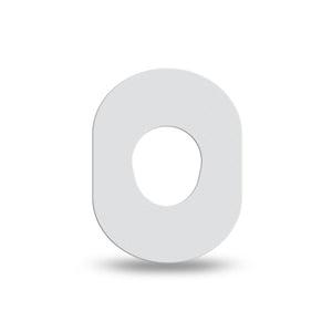 ExpressionMed White Dexcom G7 Mini Tape, Dexcom Stelo Glucose Biosensor System, Single Tape, Plain Color, CGM Overlay Patch Design, Dexcom Stelo Glucose Biosensor System