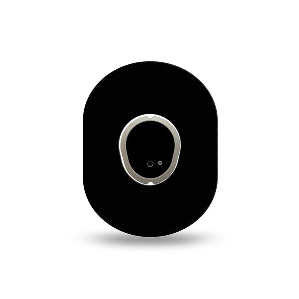 ExpressionMed Black Dexcom G7 Mini Tape, Dexcom Stelo Glucose Biosensor System, Single Tape and Single Sticker, Jet Black, Patch Continuous Glucose Monitor Design