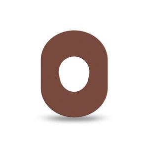 ExpressionMed Skin Tone 02 - Chocolate Dexcom G7 Mini Tape Brown Skin Toned, CGM Overlay Patch Design, Dexcom Stelo Glucose Biosensor System