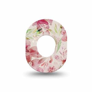 ExpressionMed Ethereal Spring Dexcom G7 Mini Tape, Dexcom Stelo Glucose Biosensor System, Single Tape, Pretty Spring, Adhesive Tape Design, Dexcom Stelo Glucose Biosensor System