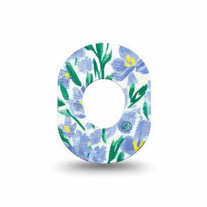ExpressionMed Hyacinths Dexcom G7 Mini Single fragrant hyacinths, early spring blooms Patch Continuous Glucose Monitor Design, Dexcom Stelo Glucose Biosensor System