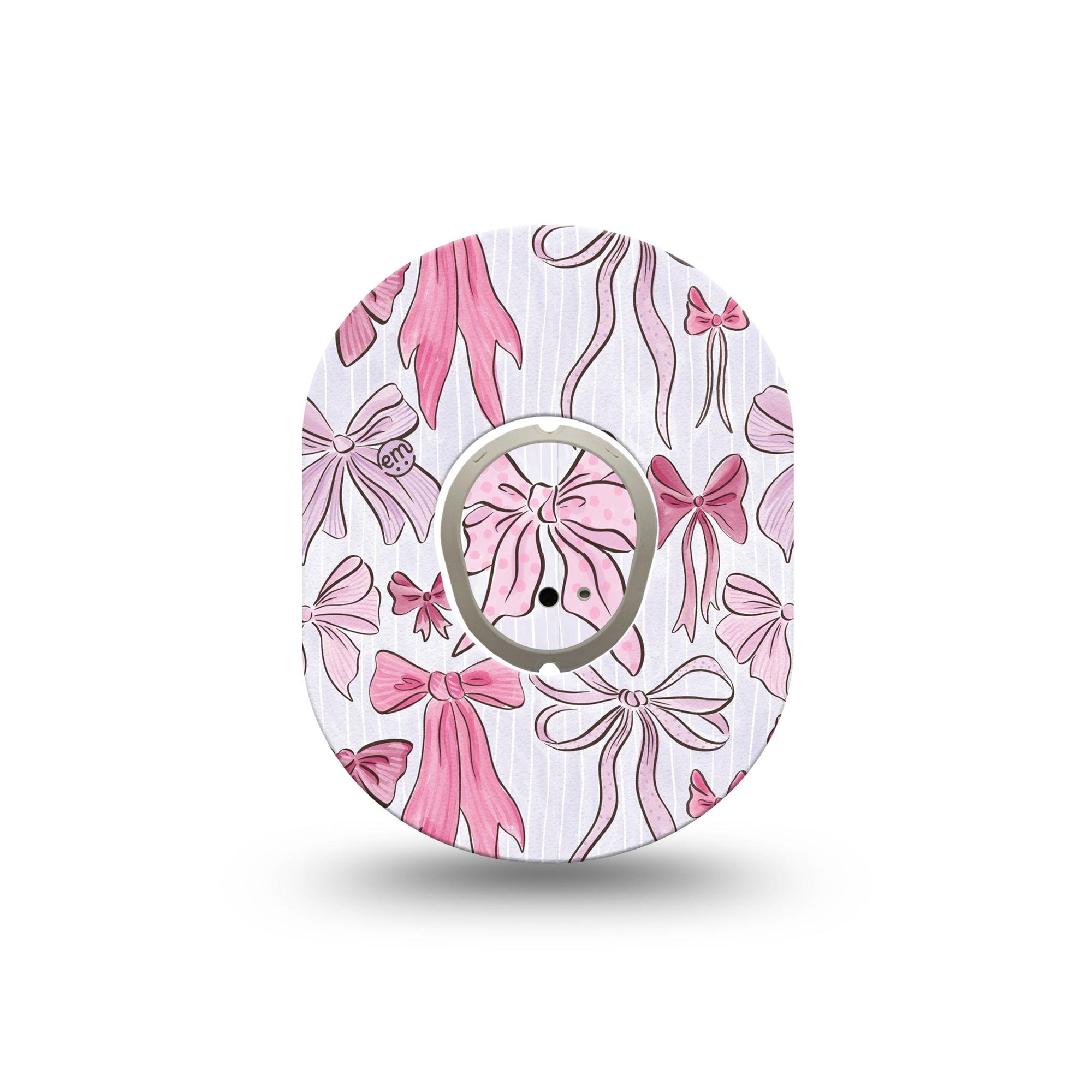 ExpressionMed Bows and Ribbons Dexcom G7 and Stelo Mini Patch