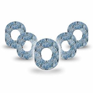 Seashells Dexcom G7 and Stelo Mini Tape