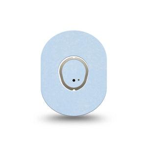 ExpressionMed Light Wash Jeans Dexcom G7 Mini Tape, Dexcom Stelo Glucose Biosensor System, Single Tape and Single Sticker Solid Color, Patch Continuous Glucose Monitor Design