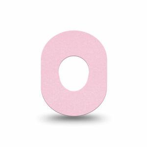 ExpressionMed Baby Pink Dexcom G7 Mini Tape, Dexcom Stelo Glucose Biosensor System, Single Tape Solid Pink Shade, Patch Continuous Glucose Monitor Design