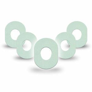 ExpressionMed Mint Green Dexcom G7 Mini Tape, Dexcom Stelo Glucose Biosensor System, 5-Pack Tape Solid Color, Patch Continuous Glucose Monitor Design