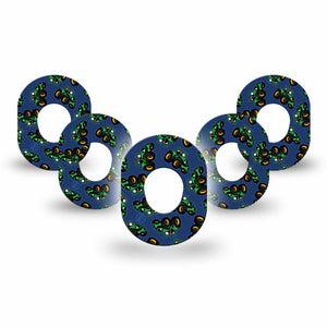 ExpressionMed Tractors Dexcom G7 Mini Tape, Dexcom Stelo Glucose Biosensor System, 5-Pack Tape Farm Tractors, Patch Continuous Glucose Monitor Design