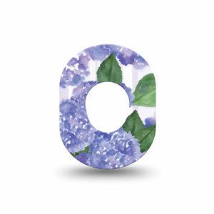 ExpressionMed Lavender Flowers Dexcom G7 Mini Tape, Dexcom Stelo Glucose Biosensor System, Single Tape, Lilac Florals, CGM Overlay Patch Design, Dexcom Stelo Glucose Biosensor System