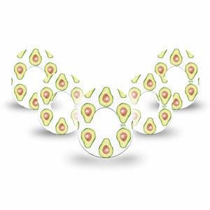 Toastless Avocado Dexcom G7 and Stelo Mini Tape