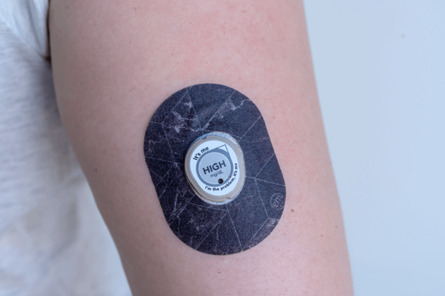 ExpressionMed, High, I'm the Problem Dexcom G7 Sticker, Tape & Sticker, Human Wearing High, I'm the Problem Themed CGM Adhesive Patch Design, Dexcom Stelo Glucose Biosensor System