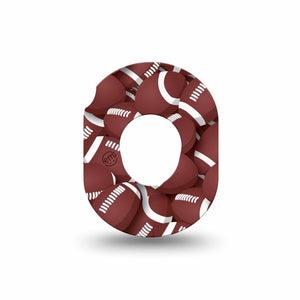 ExpressionMed Football Dexcom G7 Mini Tape, Contact Sports, CGM Adhesive Patch Design, Dexcom Stelo Glucose Biosensor System