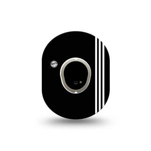 ExpressionMed Sporty Dexcom G7 Mini Tape, Dexcom Stelo Glucose Biosensor System, Single Tape and Single Sticker, Sportswear Inspired, Patch Continuous Glucose Monitor Design
