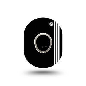 ExpressionMed Sporty Dexcom G7 Mini Tape, Dexcom Stelo Glucose Biosensor System, Single Tape and Single Sticker, Sportswear Inspired, Patch Continuous Glucose Monitor Design