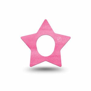 ExpressionMed Pink Horizon Star Dexcom G7 Tape, Single, Mute Colored Inspired, CGM Plaster Patch Design, Dexcom Stelo Glucose Biosensor System