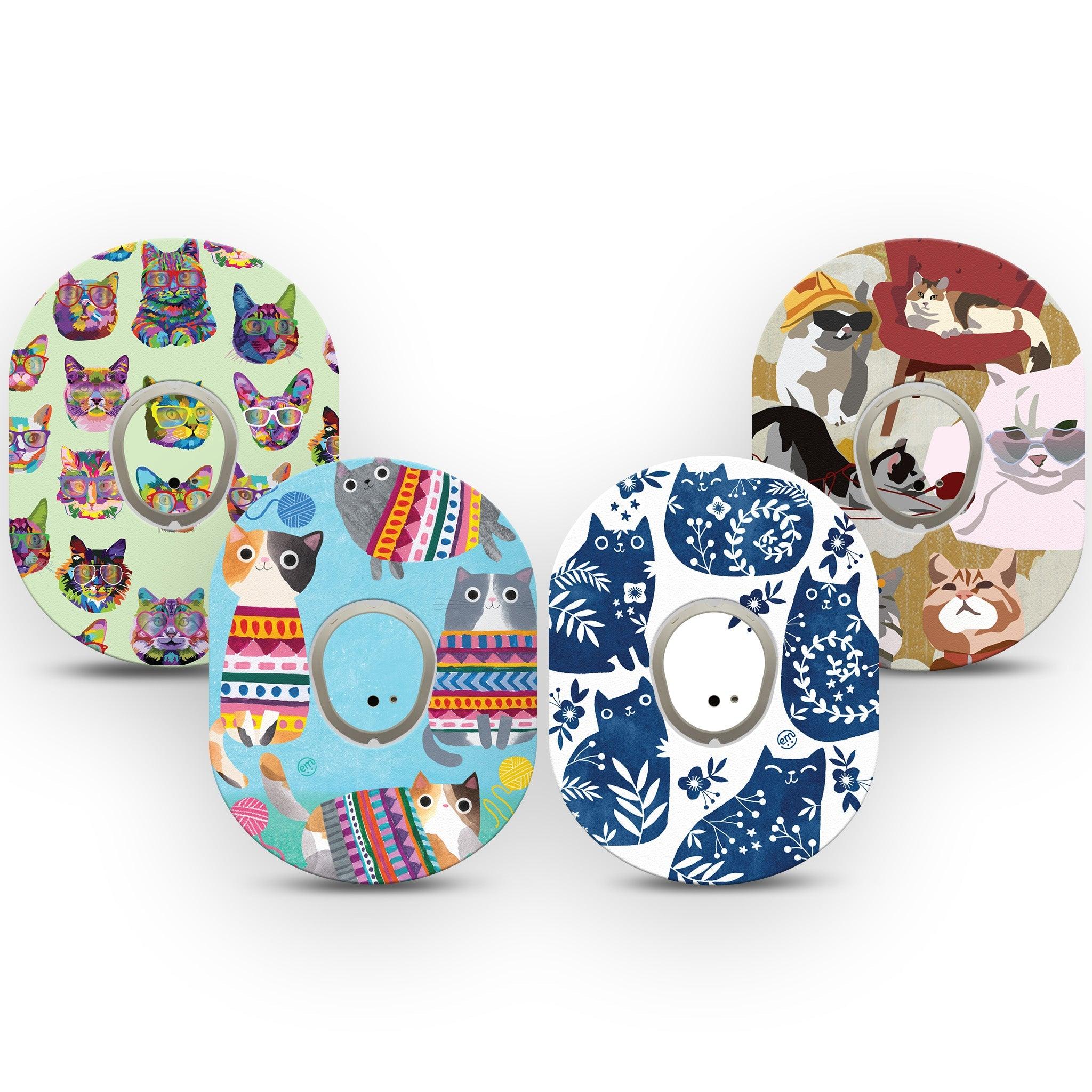 ExpressionMed Feline Fun Variety Pack Dexcom G7 Patch