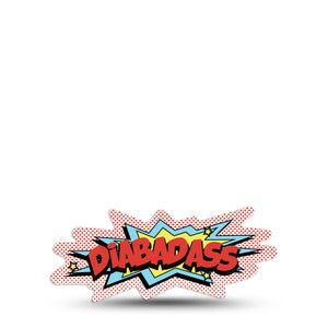 ExpressionMed Diabadass Waterbottle Sticker