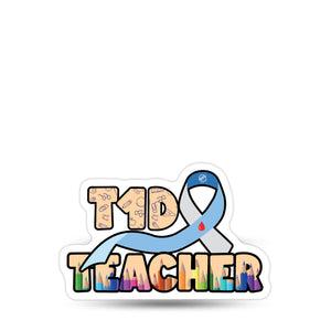 ExpressionMed T1D Teacher Single Decal Sticker