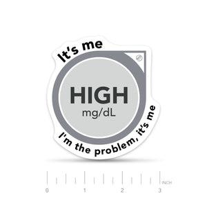 ExpressionMed, 3 Inch High, I'm the Problem Decal, Single Decal