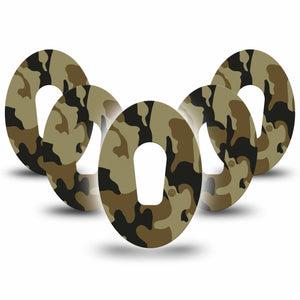 Camo Dexcom G6 Tape 5-Pack