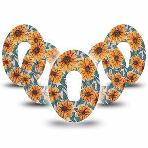 Sunflower Dexcom G6 Tape 5-Pack