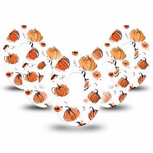 ExpressionMed Pumpkins Dexcom G6 Tape 5-Pack