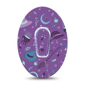 Witchy Dexcom G6 CGM Adhesive Cover Single Tape and Sticker