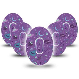 5-Pack Witchy Dexcom G6 CGM Adhesive Covers Tape and Sticker
