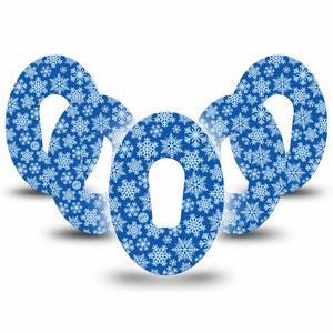 Snowflake Dexcom G6 Cover 5-Pack